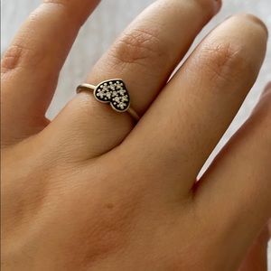 Pandora Rings of Pav Heart Ring